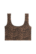 Top Viscose - Léopard Marron