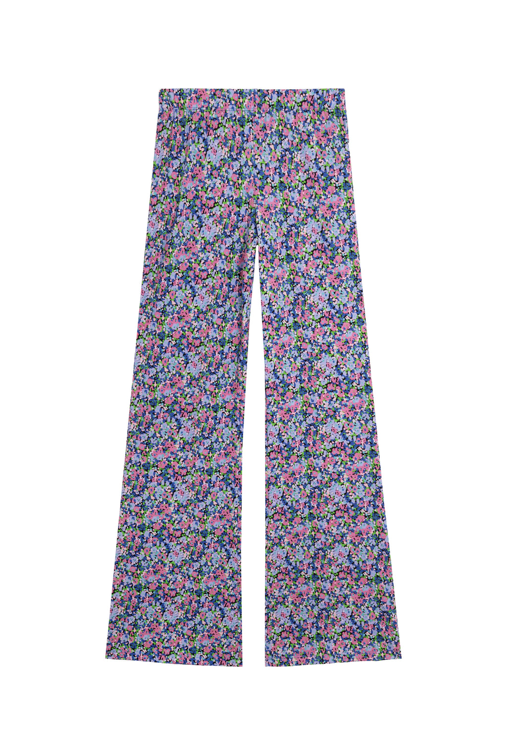 Pantalon Coton BIO Évasé - Confettis Violet