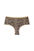 Shorty Tanga Coton BIO - Léopard