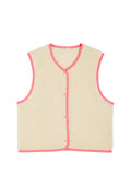 Veste sans manches - Beige