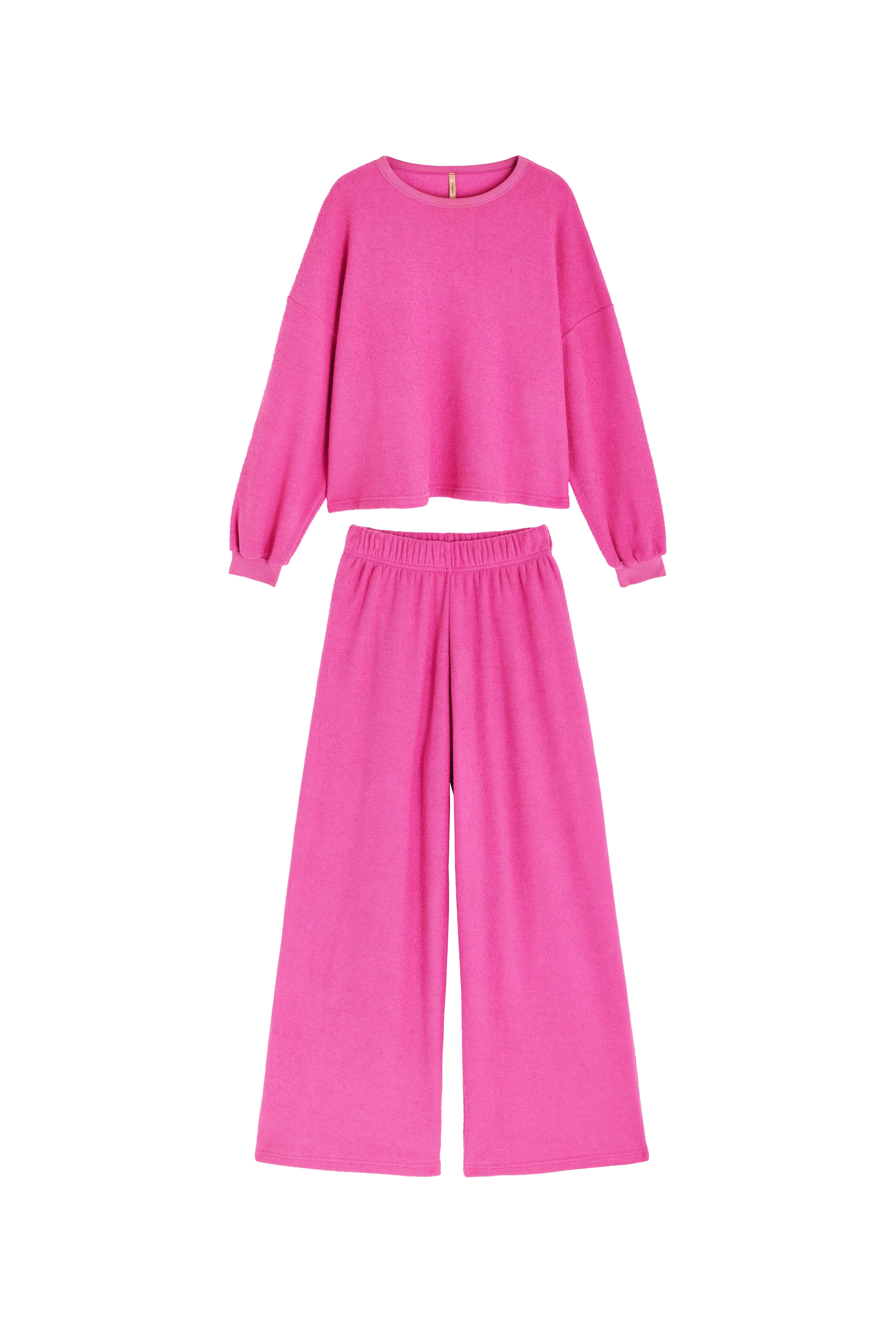 Ensemble Cocoon 100% Coton - Rose
