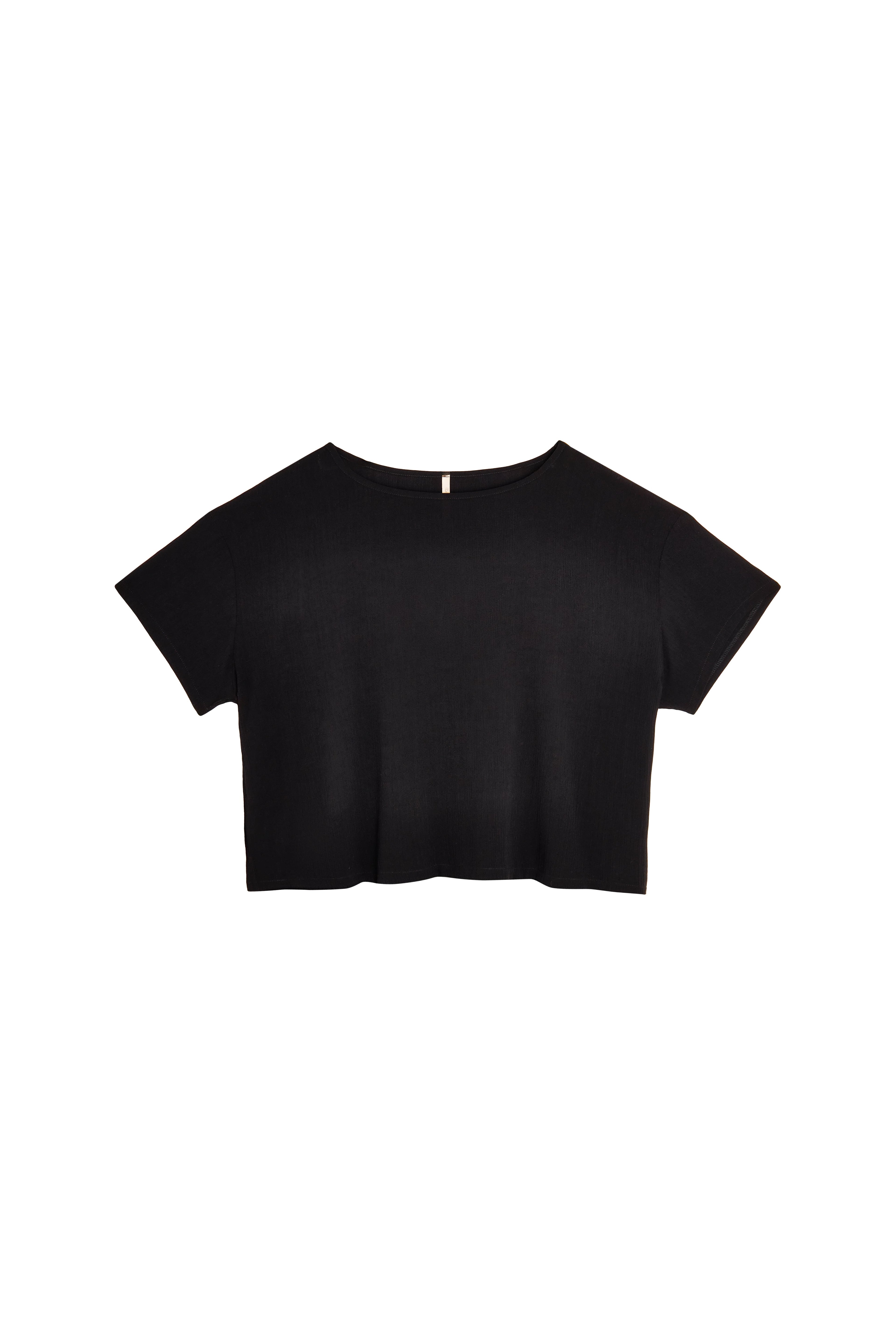 Top Texturé - Noir