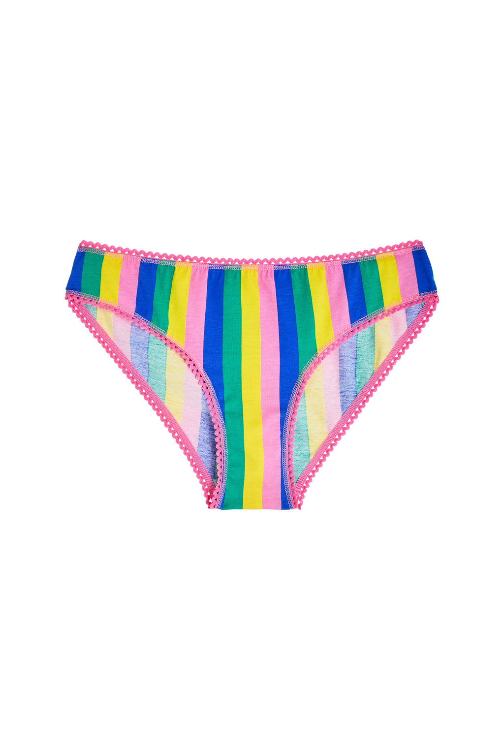 Culotte Coton BIO - Rayures Brazil