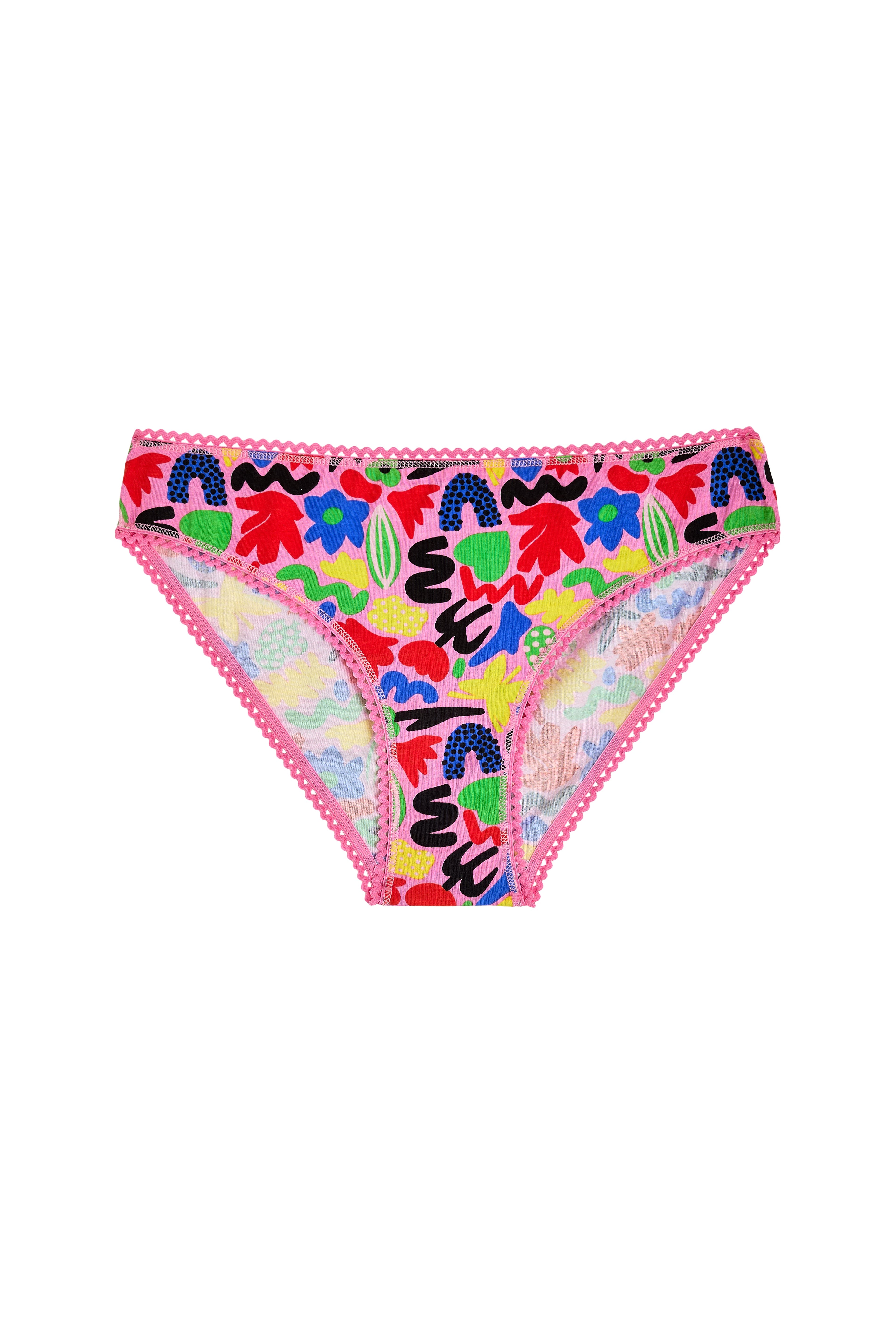 Culotte Coton BIO - Colorama Rose