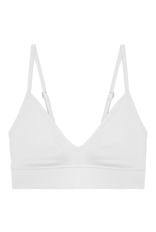 Brassière Coton BIO - Blanc - Brassières - We Are Jolies