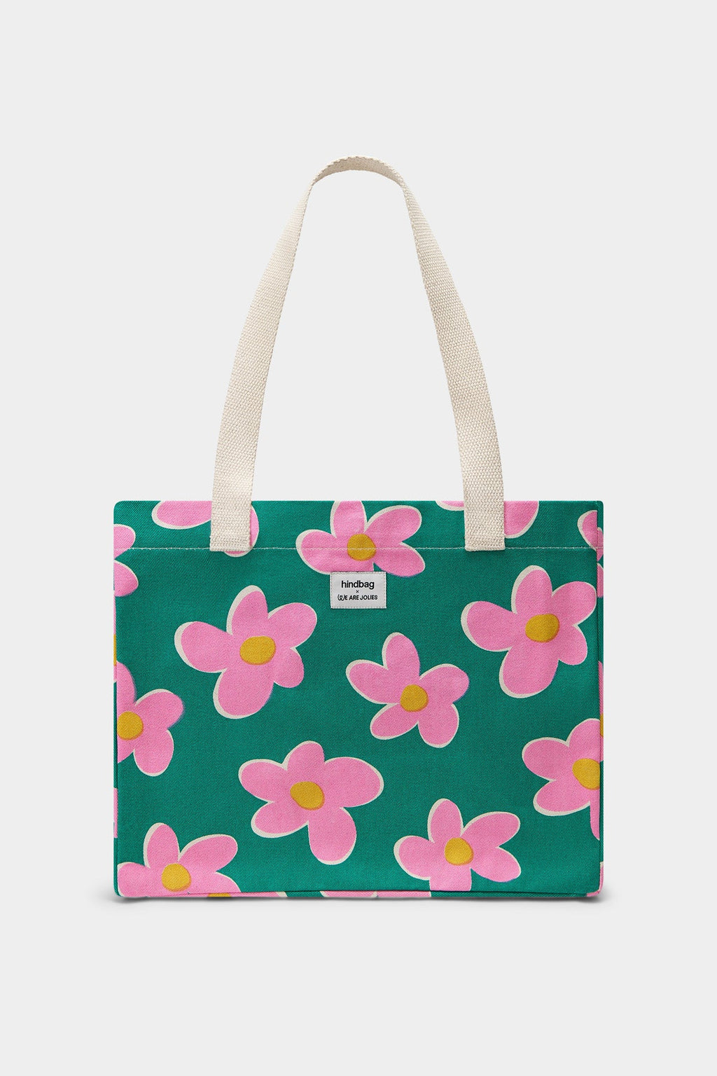 Cabas Claude WAJ x Hindbag - Big Flowers