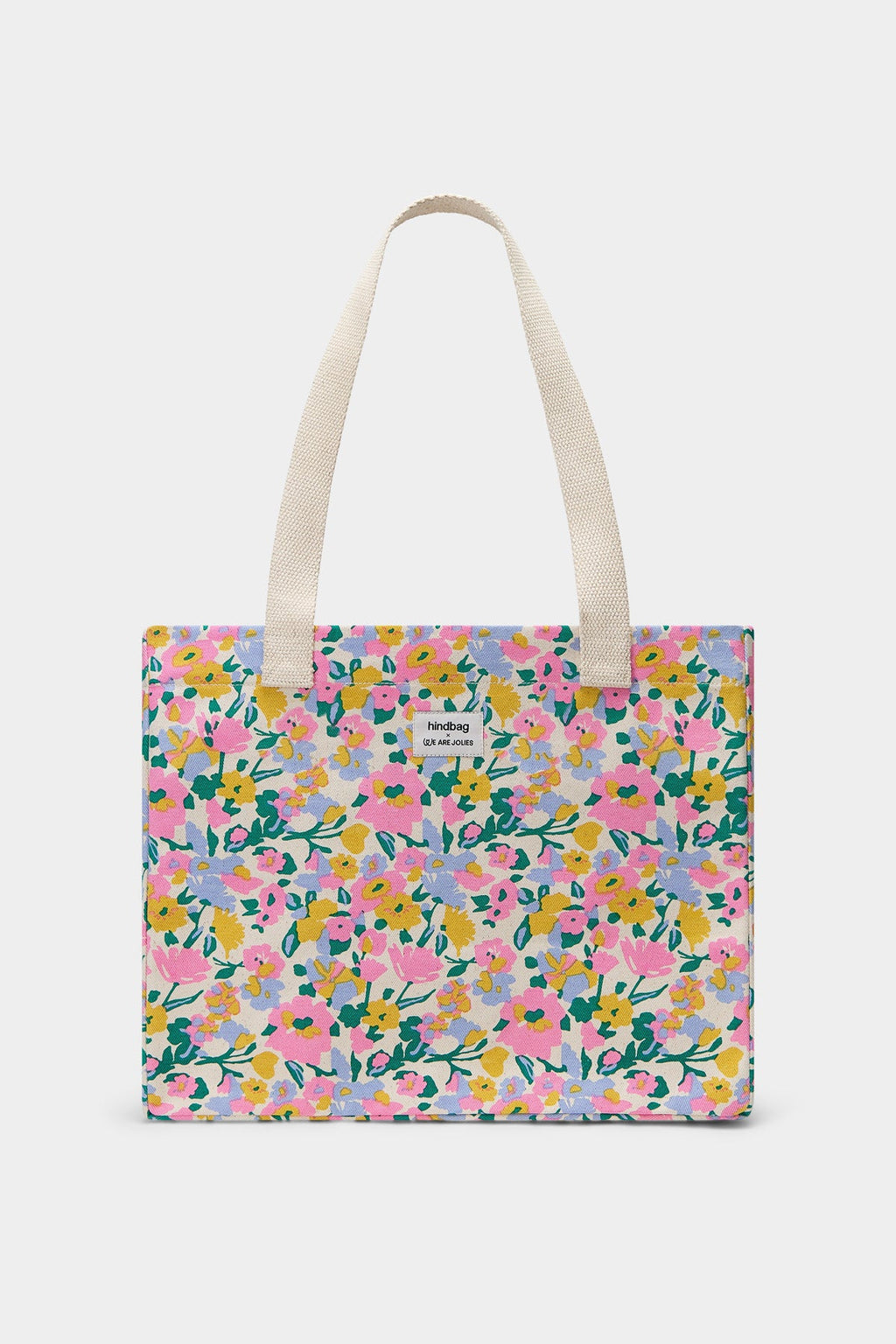 Cabas Claude WAJ x Hindbag - Pastel Bloom