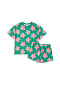 Pyjama Gaufré Coton BIO WAJ x Hindbag - Big Flowers
