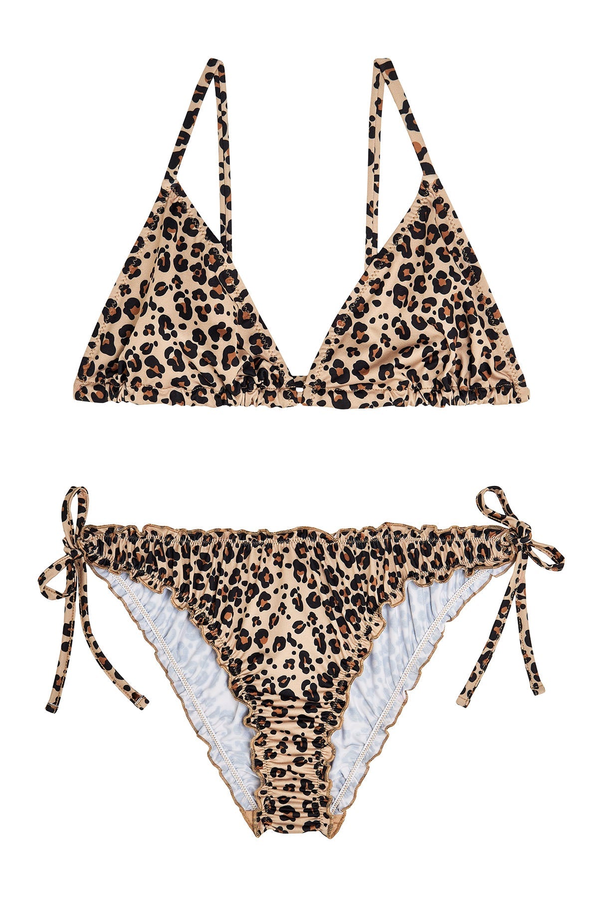 Maillot 2 pièces Triangle - Léopard